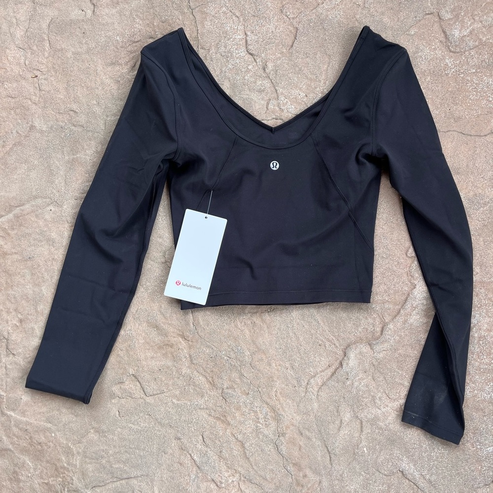 Lululemon Long Sleeve Align Black NWT
